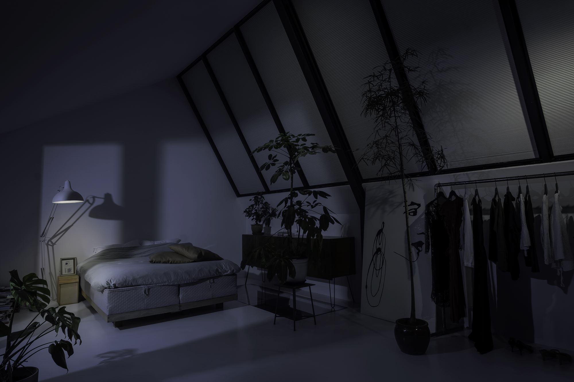 Verduisterende VeroCell in de slaapkamer