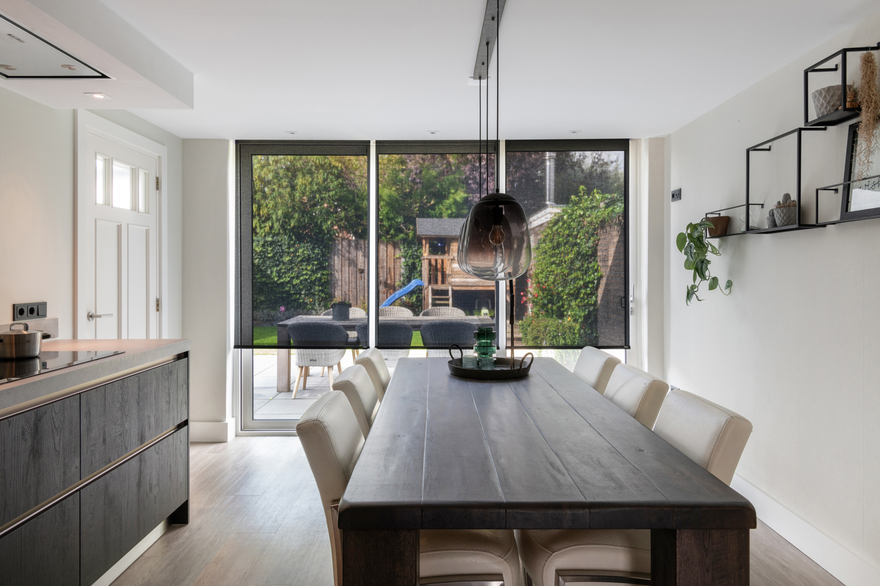 Enviroscreen in de keuken (midden)